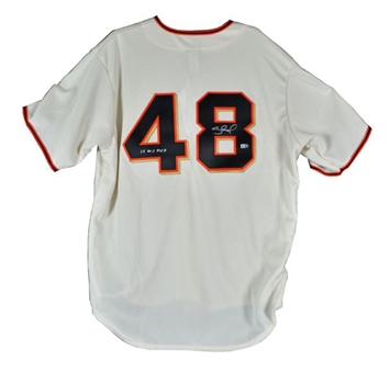 Pablo Sandoval Signed and Inscribed San Francisco Giants Jersey